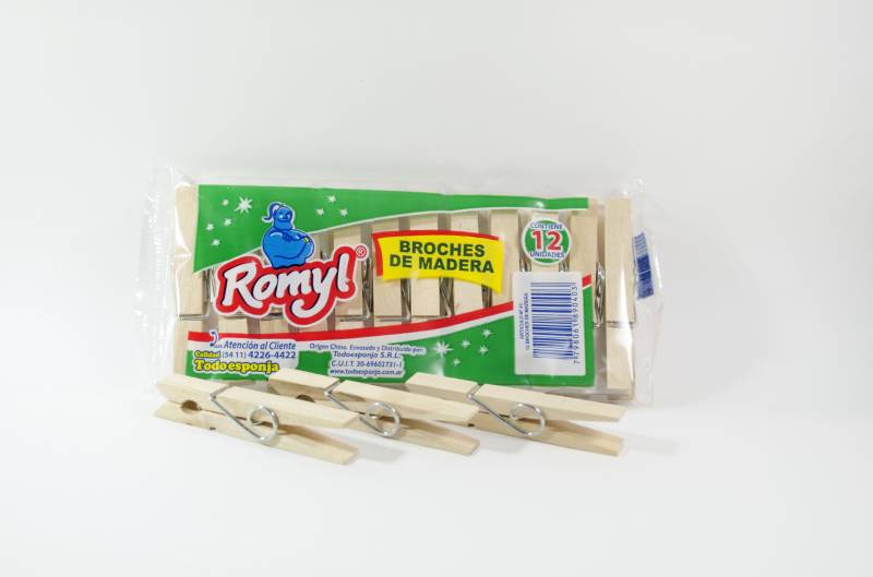 Broche De Madera Romyl