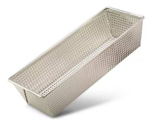 Budinera Rectangular Graneado Ingles N°24 Bat-Alu