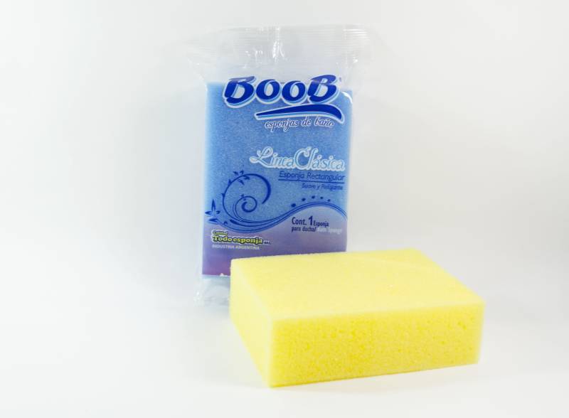 Esponja De Baño Rectangular Boob Grande