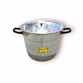 Olla Alta Con Tapa 26 Bat-Alu