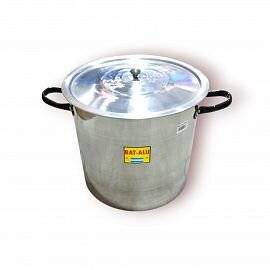 Olla Alta Con Tapa 28 Bat-Alu