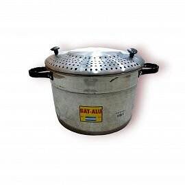 Olla Con Tapa Colador N°26 Bat-Alu