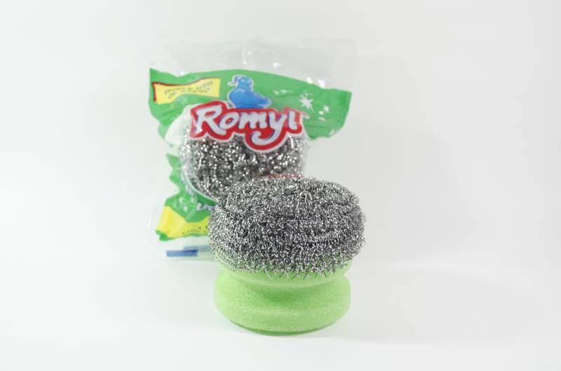 Esponja De Cocina Doble Uso Acero