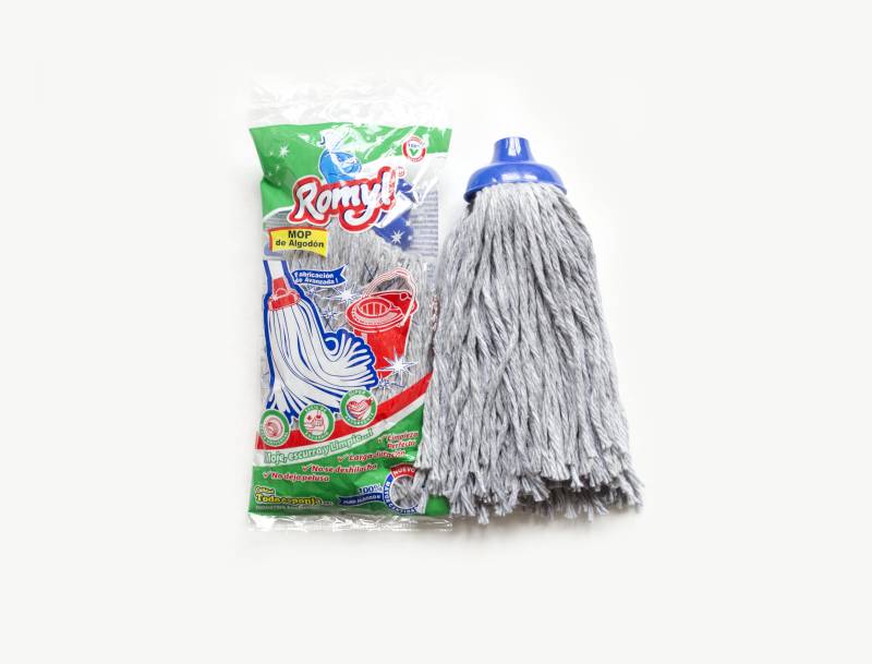 Mopa De Algodon Gris Romyl