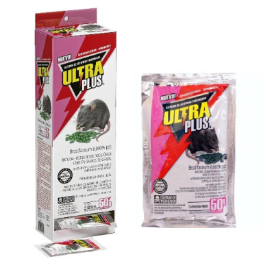 Raticida Ultraplus 50 Gr