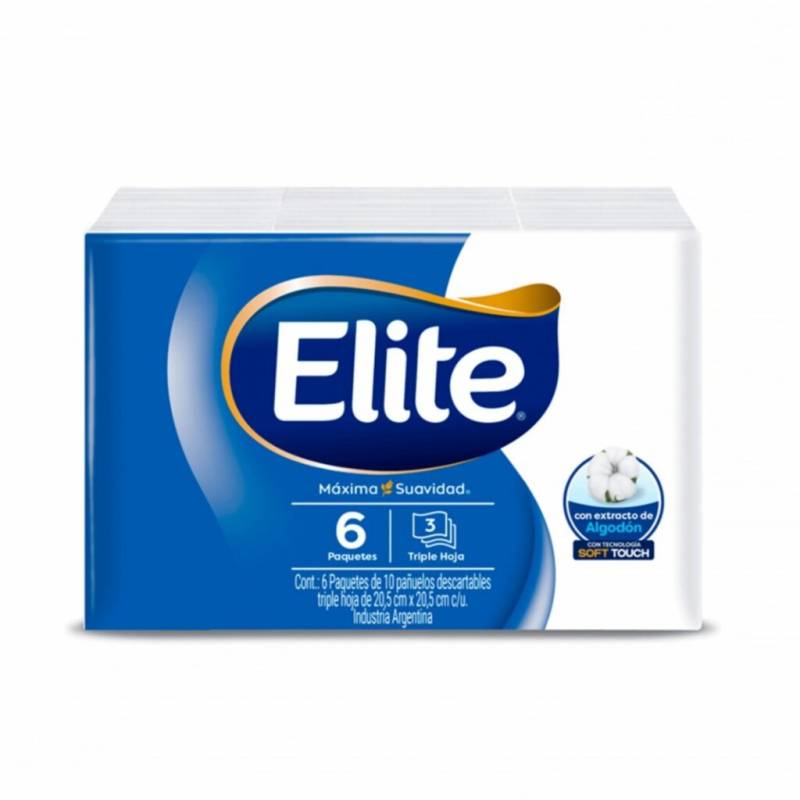 Pañuelitos Elite (Pack X 6)