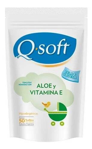Toallitas Humedas Q.soft (Aloe Vera)