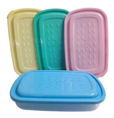 Hermético Ucu  2 Lts Rectangular (Tupper)