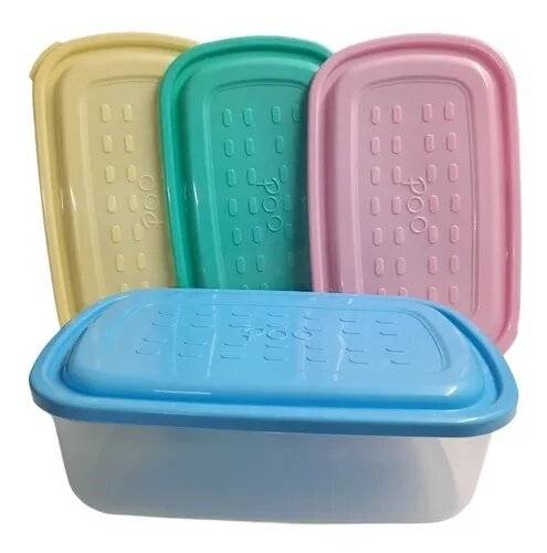 Hermético Ucu  3 Lts Rectangular (Tupper)