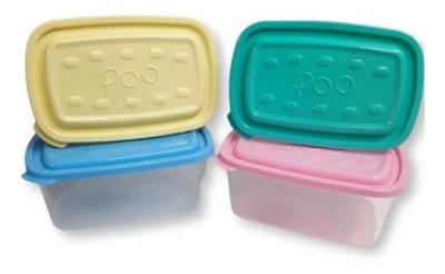 Hermético Ucu  0.650 Lts Rectangular (Tupper)