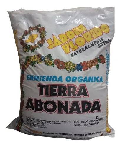 Tierra Abonada  5 Dm3 (Blanca)