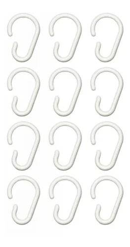 Ganchos X12 Goldar (Cortina Baño)