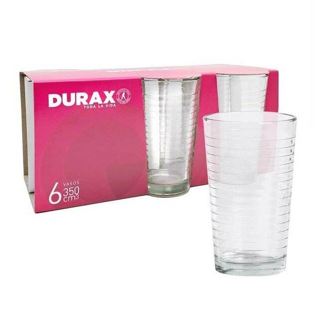 Vaso Durax ( Pack X 6) Irupe / Cobra /Coraline