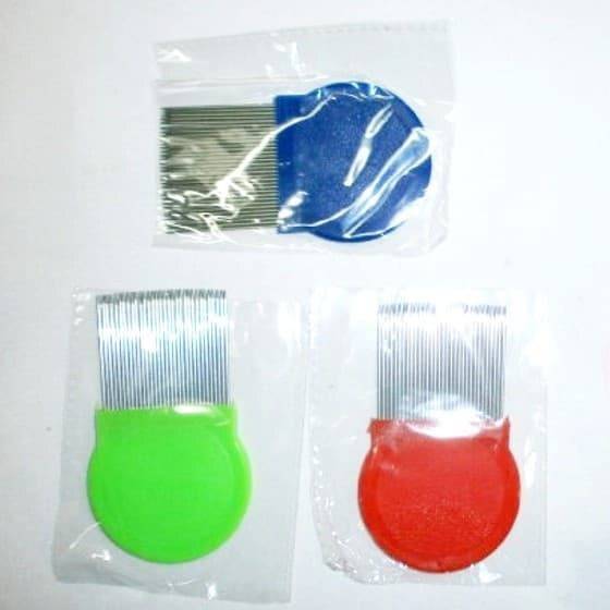 Peine De Piojos Acero En Bolsa