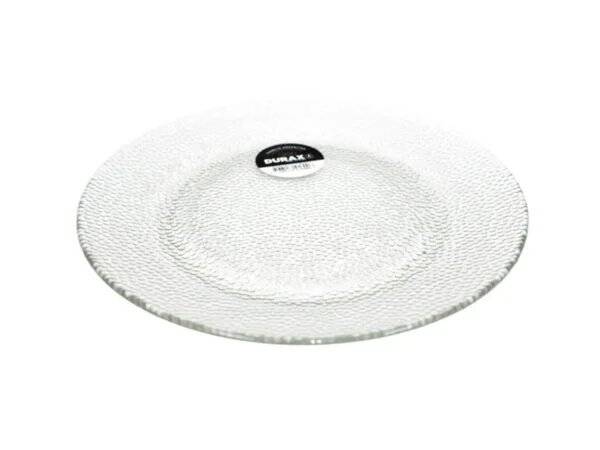 Plato De Vidrio Durax Forjado Playo