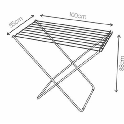 Tender Gris Sin Alas 9 Varillas (J)