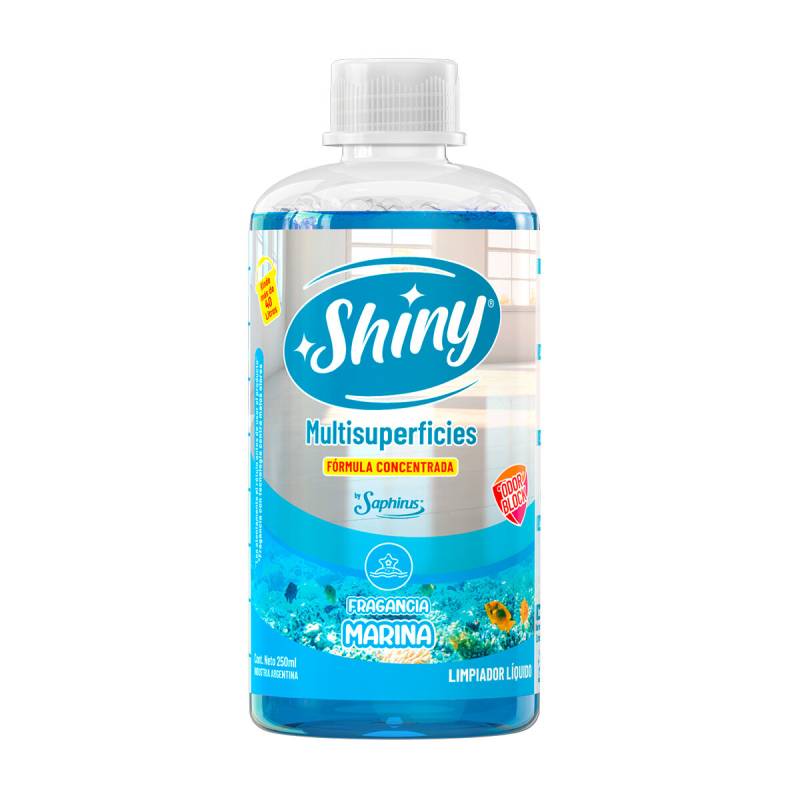 Limpiador Liquido Multisuperficies Shiny (Saphirus)