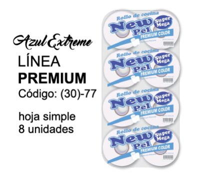 Rollo De Cocina New Pel (Bulto X 8 Rollos) Bajo (Cod 108)