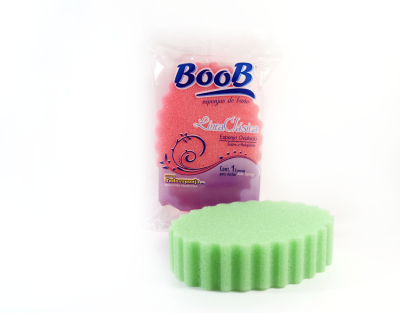 Esponja De Baño Boob Ovalada