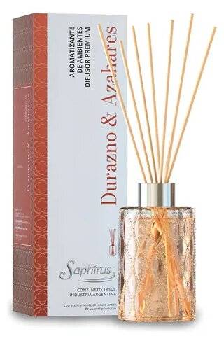 Aromatizador De Ambientes Saphirus Varillas Difusoras  60 Ml
