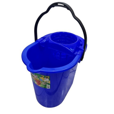 Balde Ovalado Con Escurridor Romyl 14 Lts