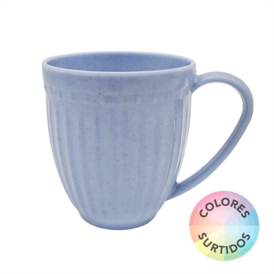 Taza Plastica Facetado