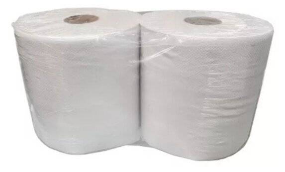 Rollo De Papel Bobina Blanco ( Bulto Por 2 Rollos )