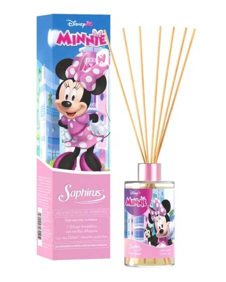 Aromatizador De Ambientes Varillas Difusoras 120 Ml ( Minnie )