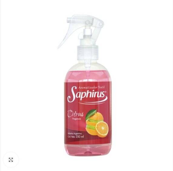 Aromatizador Textil Saphirus ( Citrus )