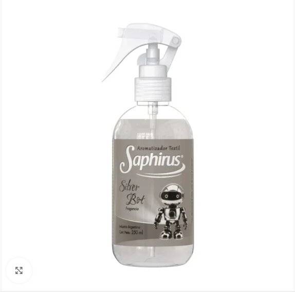 Aromatizador Textil Saphirus ( Silver Bot )