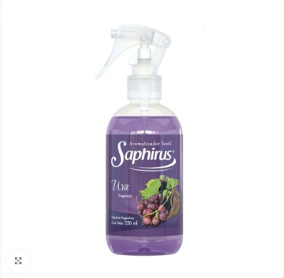 Aromatizador Textil Saphirus ( Uva )