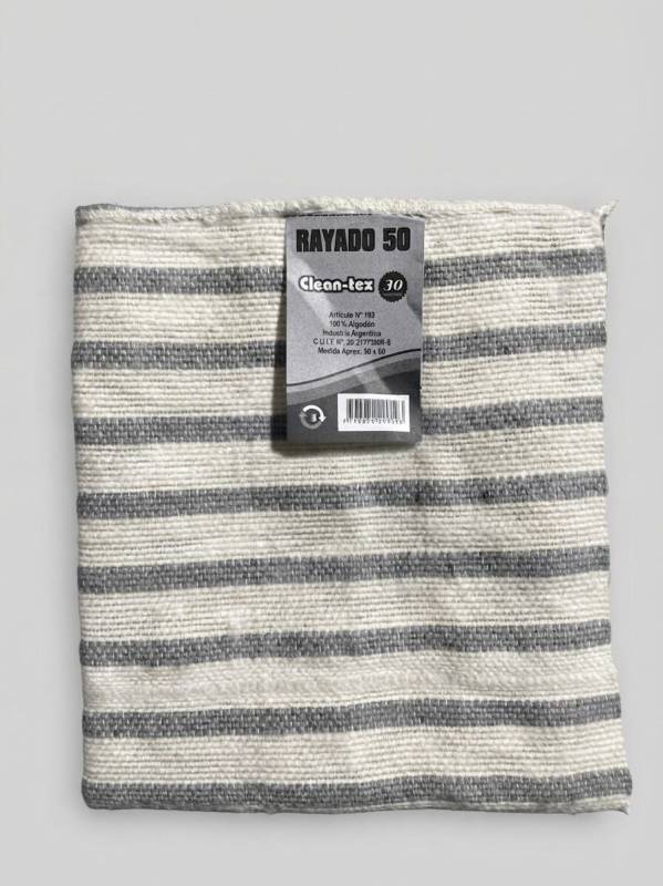 Trapo Rayado Clean Tex