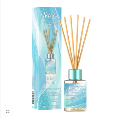 Aromatizador De Ambientes Varillas Difusoras  60 Ml ( Brisa Floral )