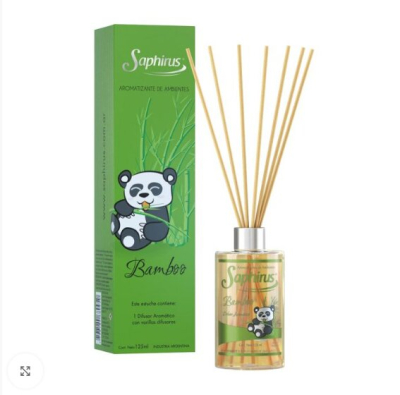 Aromatizador De Ambientes Varillas Difusoras 125 Ml ( Bamboo )