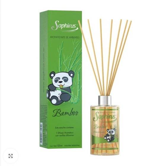 Aromatizador De Ambientes Varillas Difusoras 125 Ml ( Bamboo )