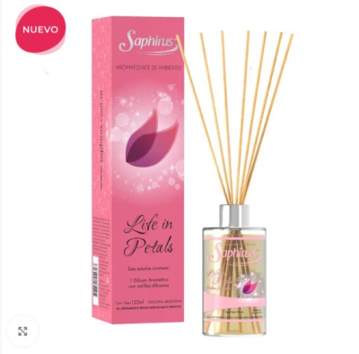 Aromatizador De Ambientes Varillas Difusoras 125 Ml ( Bella )