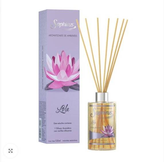 Aromatizador De Ambientes Varillas Difusoras 125 Ml ( Lola )
