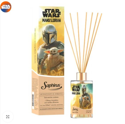 Aromatizador De Ambientes Varillas Difusoras 125 Ml ( Mandalorian Y Grogu )