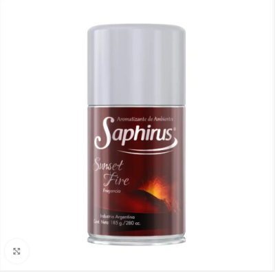 Aromatizador Aerosol Saphirus ( Sunset Fire )