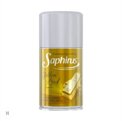 Aromatizador Aerosol Saphirus ( Golden Lord )