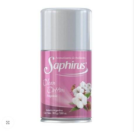 Aromatizador Aerosol Saphirus ( Clean Cotton )