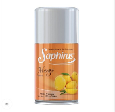 Aromatizador Aerosol Saphirus ( Mango )