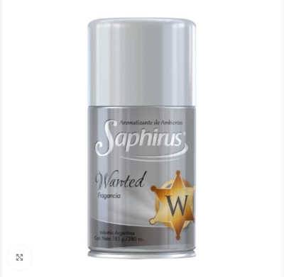 Aromatizador Aerosol Saphirus ( Wanted )