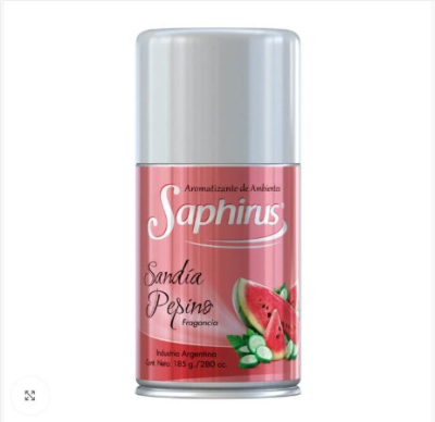 Aromatizador Aerosol Saphirus ( Sandia Y Pepino )