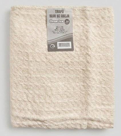 Trapo Nido De Abeja Blanco Clean Tex