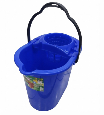 Balde Ovalado Con Escurridor Romyl 14 Lts