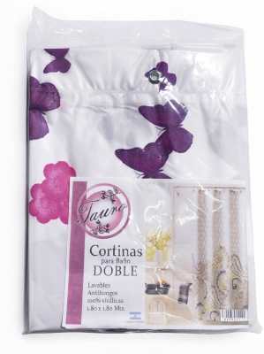 Cortina De Baño Tauro Vinilo