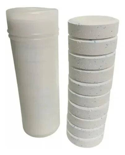 Pastilla De Cloro Chica   50 G ( Capsula Por 10 Unidades )