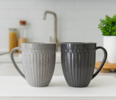 Taza Plastica Facetada