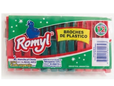Broche De Plastico Reforzado Romyl